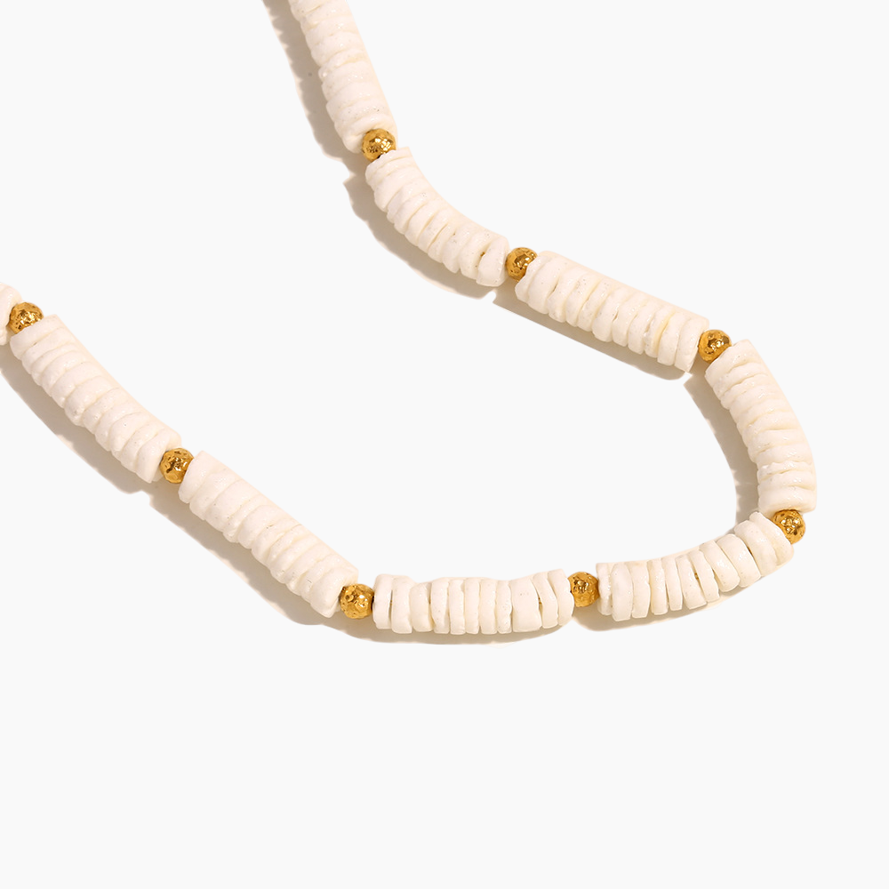 Elena Golden Tide Shell Necklace