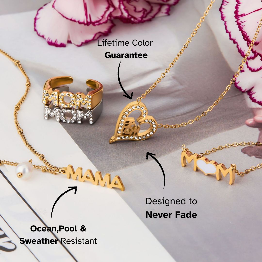 Elena Ripple Pearl Drop Necklace