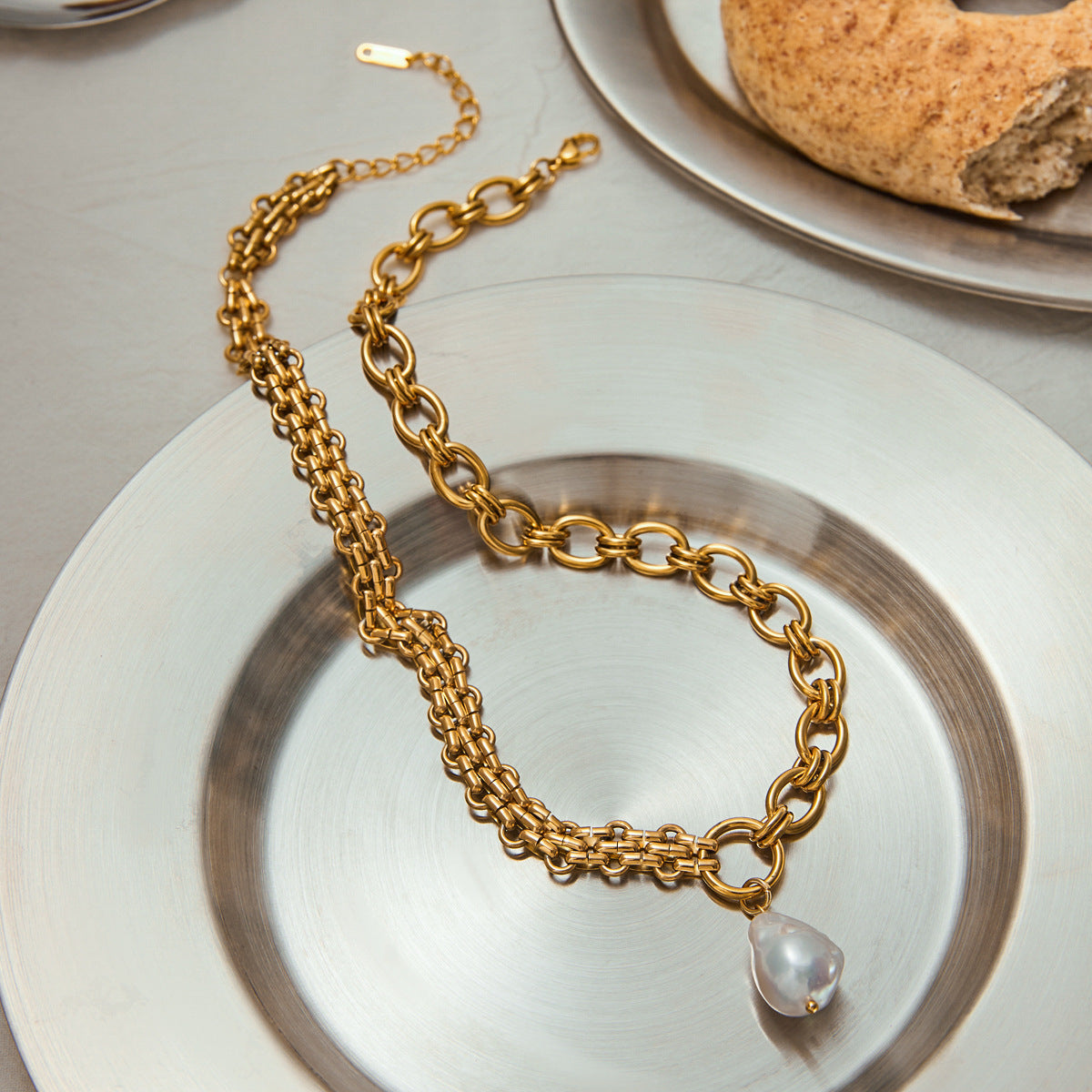 Elena Tidebound Drop Necklace
