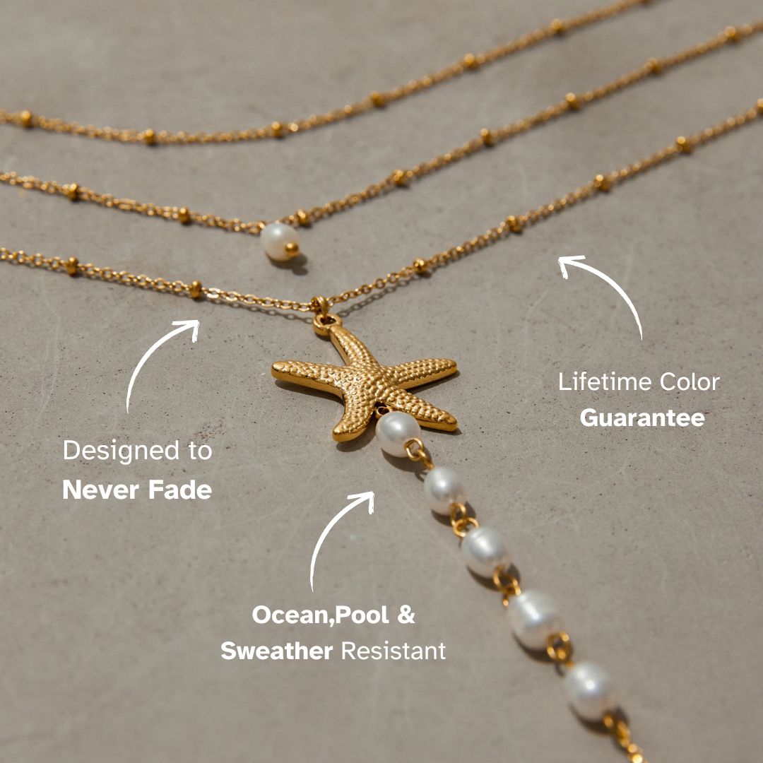 Elena Starry Tide Layered Necklace