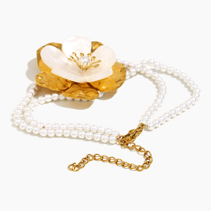 Elena Petal Whisper Pearl Bracelet