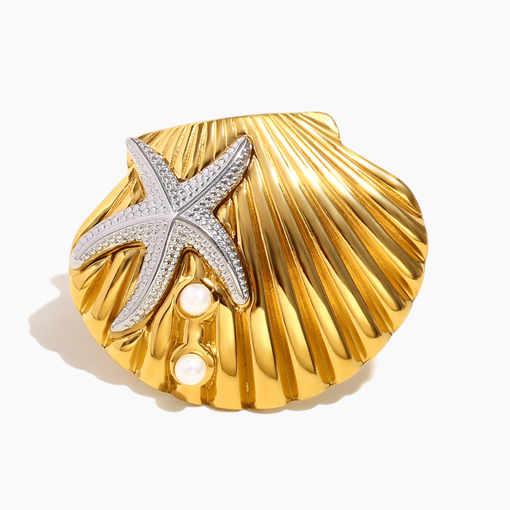 Elena Ocean Treasure Shell Ring