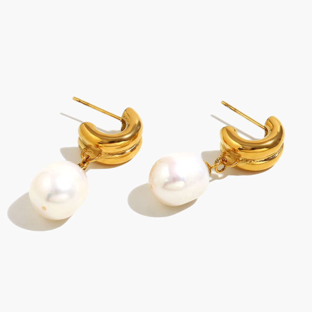 Elena Aurora Pearl Drop Earrings