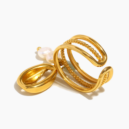 Elena  Celestial Tide Ring