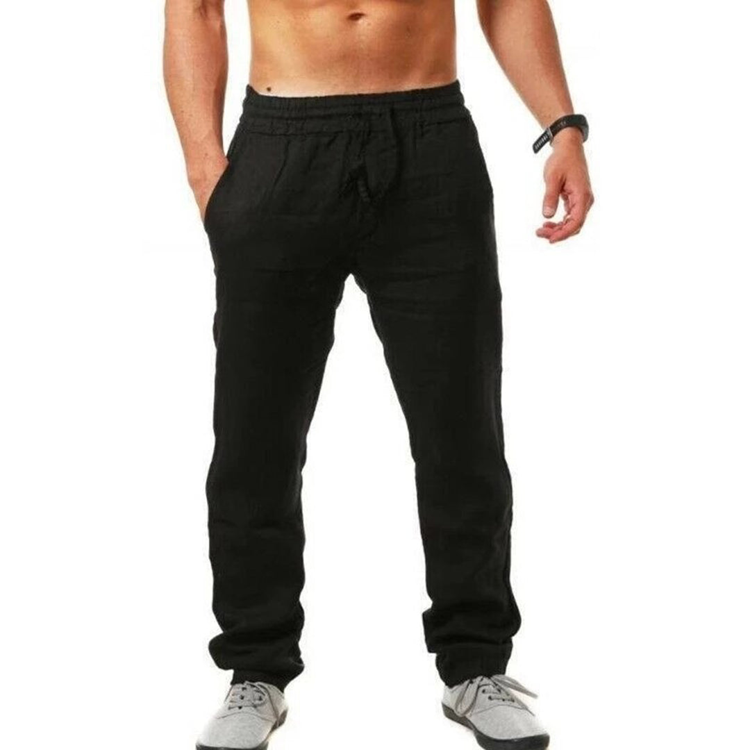 Casual Jogger Pants – Elastic Waistband & Tapered Fit