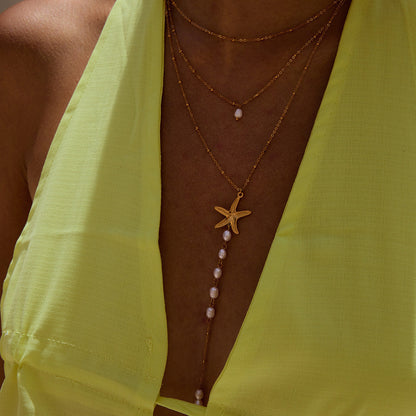 Elena Starry Tide Layered Necklace