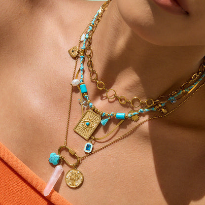 Elena Mystic Talisman Charm Necklace