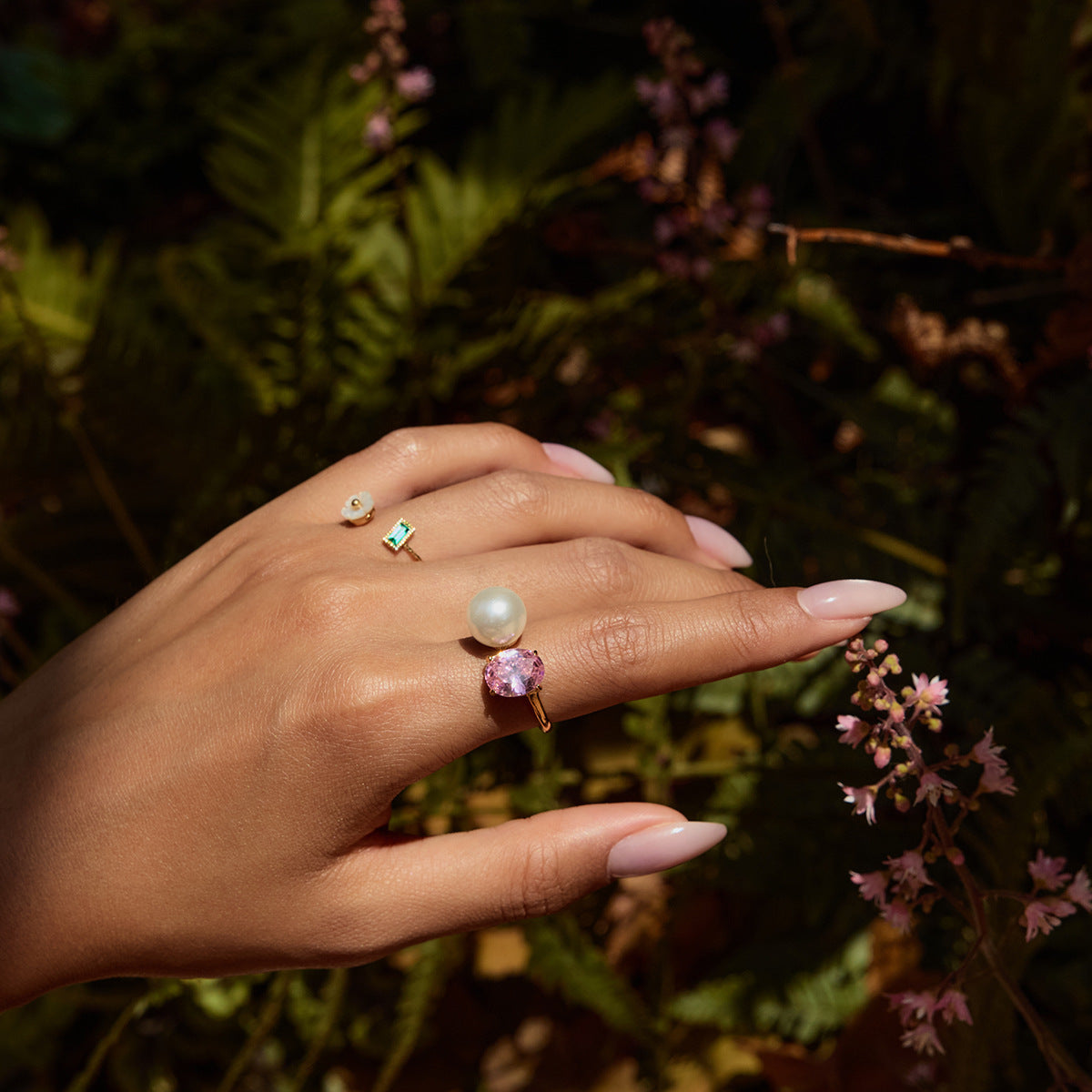 Elena Duo Glow Ring