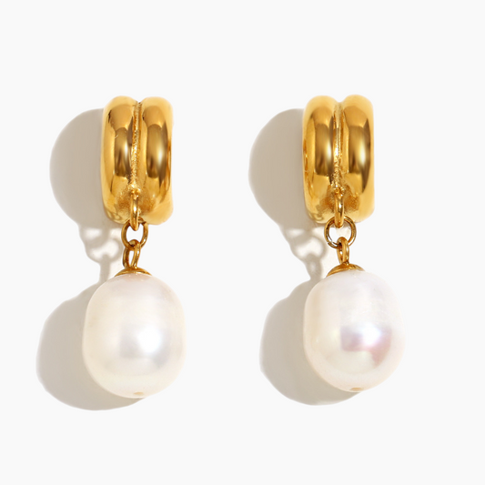 Elena Aurora Pearl Drop Earrings