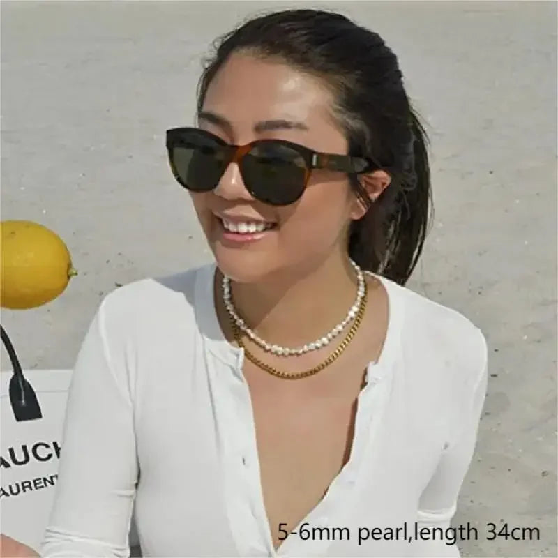 Elena Baroque Pearl Choker Necklace