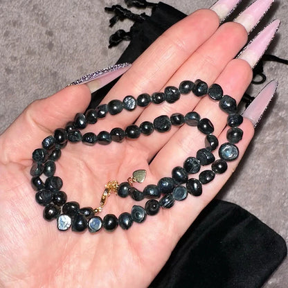 Elena Baroque Pearl Choker Necklace