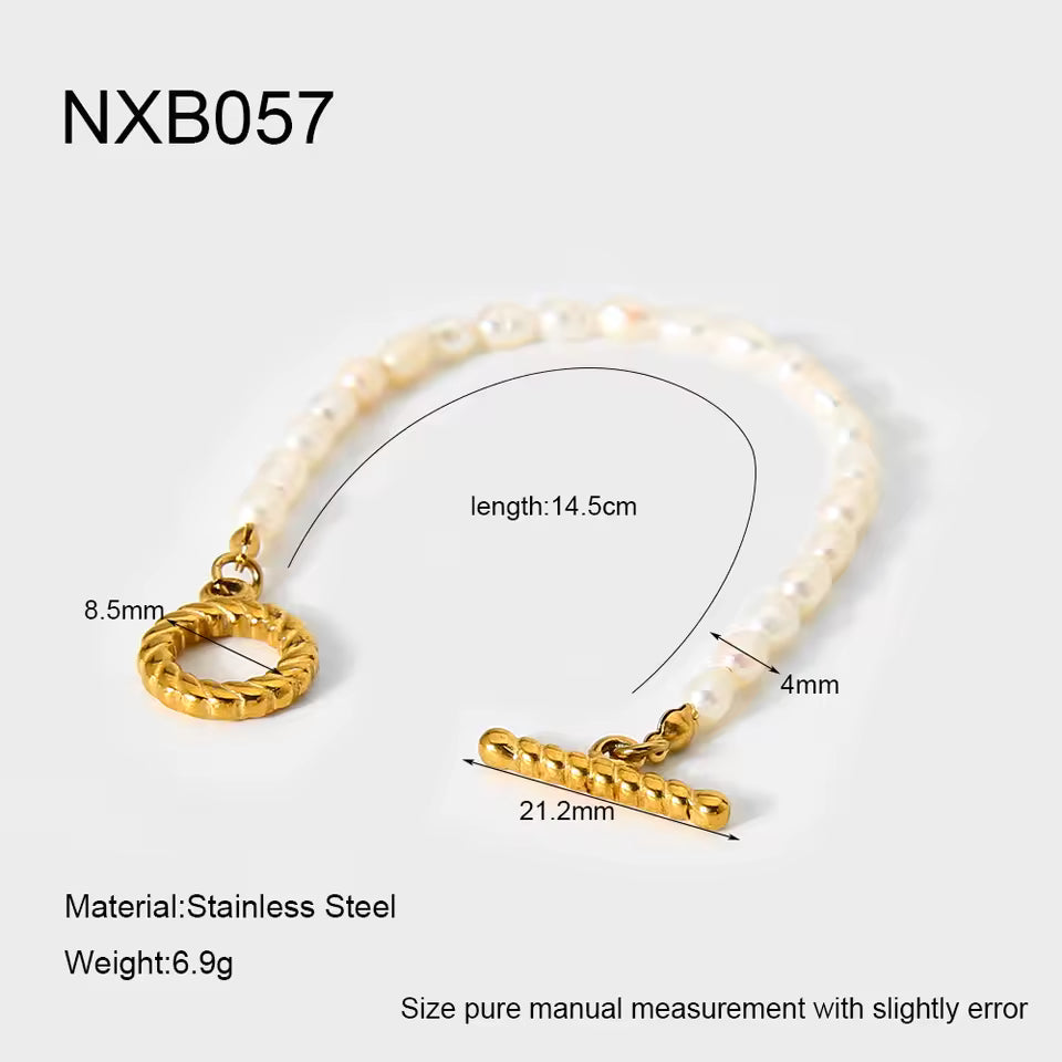 Elena Baroque Pearl Set 18K Gold