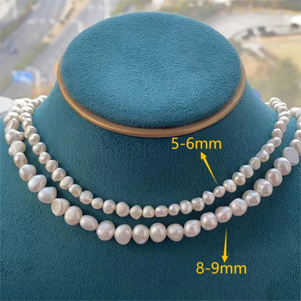 Elena Baroque Pearl Choker Necklace