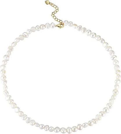 Elena Baroque Pearl Choker Necklace