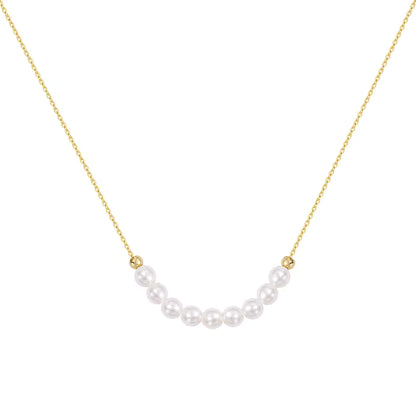 Elena Pearl Necklace - Natural Freshwater Pearls