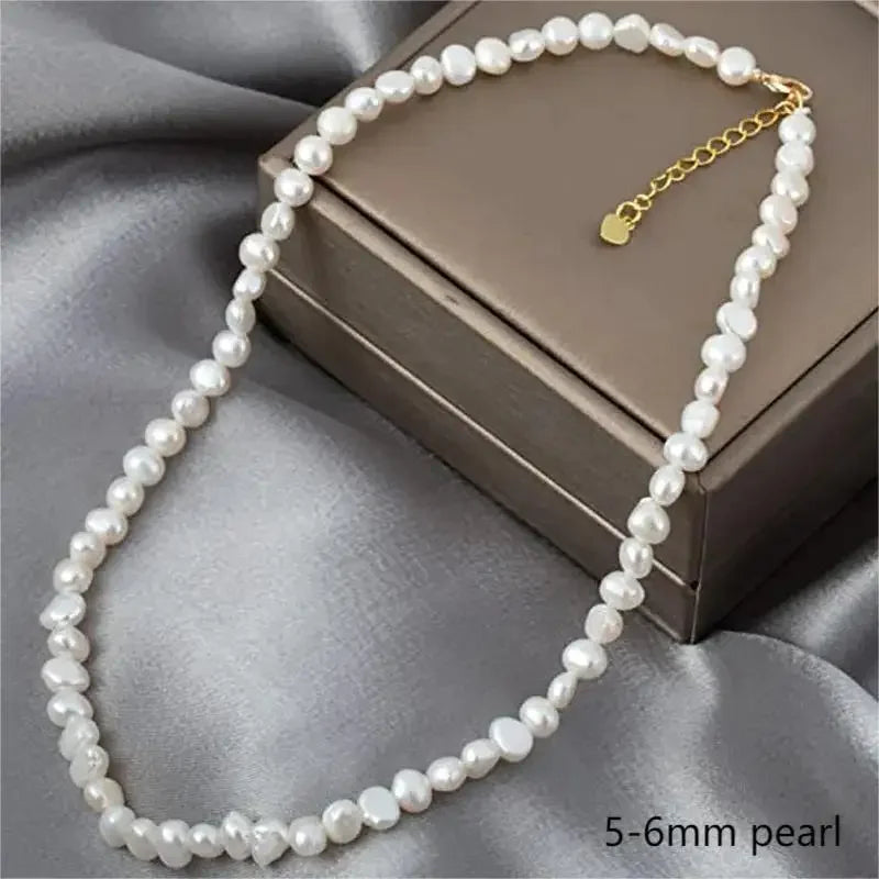 Elena Baroque Pearl Choker Necklace