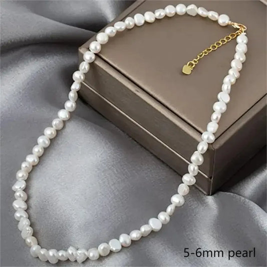 Elena Baroque Pearl Choker Necklace