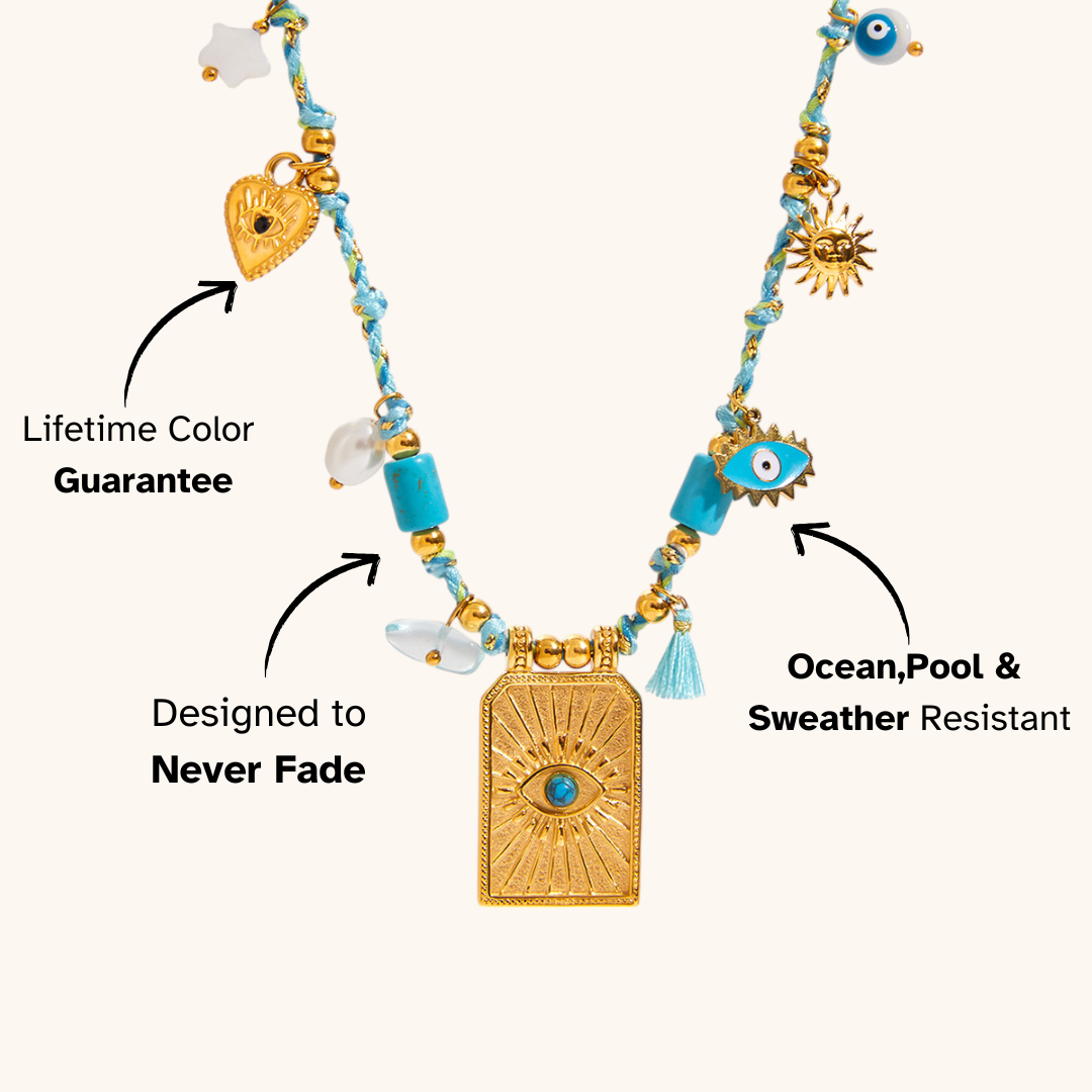 Elena Mystic Talisman Charm Necklace