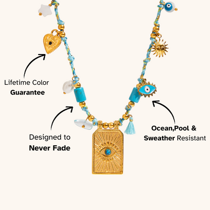 Elena Mystic Talisman Charm Necklace