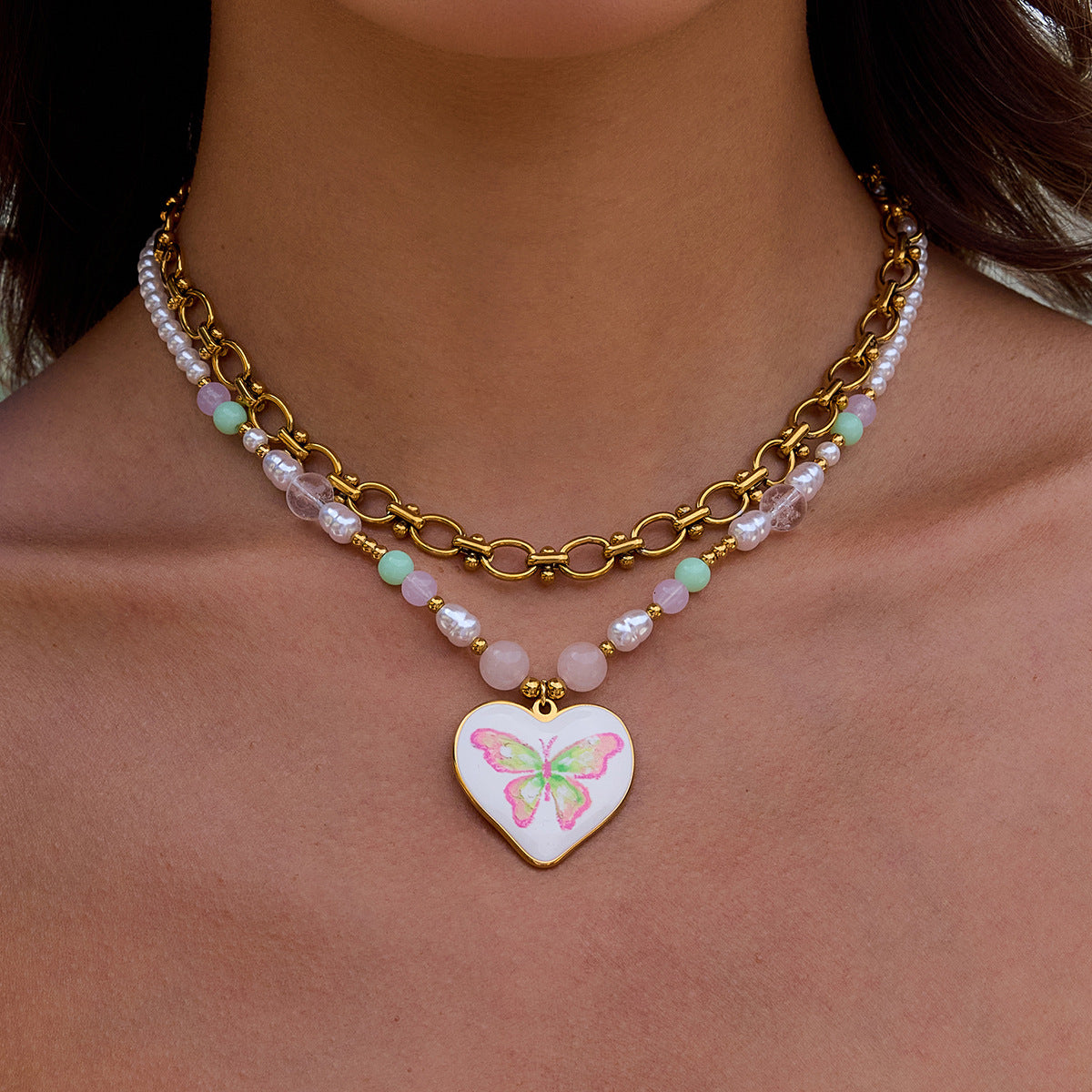 Elena Sweet Flutter Necklace